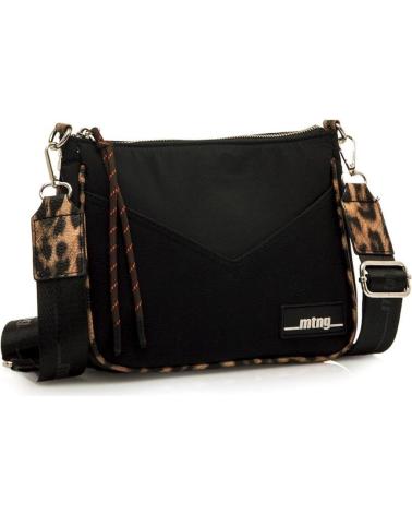 SAC BANDOULIÈRE MTNG ALPHA2 NOIR AVEC BANDOULIÈRE IMPRIMÉ ANIMAL NEGRO