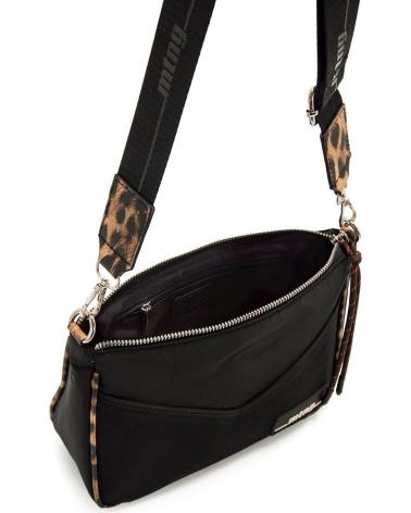 SAC BANDOULIÈRE MTNG ALPHA2 NOIR AVEC BANDOULIÈRE IMPRIMÉ ANIMAL NEGRO