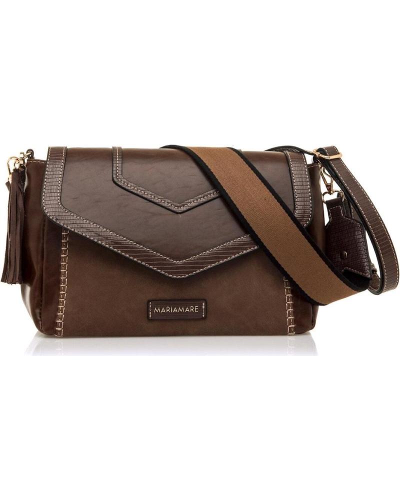SAC BANDOULIÈRE MARIA MARE CASEY MARRON MARRóN