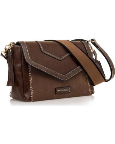 SAC BANDOULIÈRE MARIA MARE CASEY MARRON MARRóN