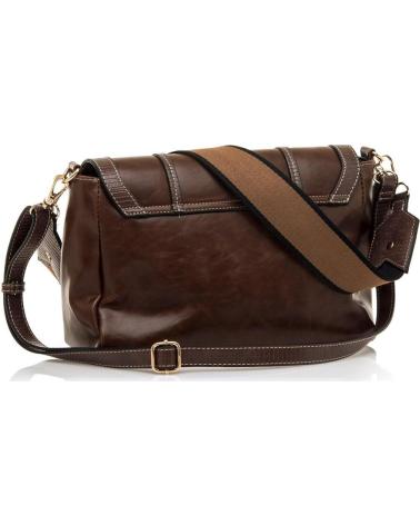 SAC BANDOULIÈRE MARIA MARE CASEY MARRON MARRóN