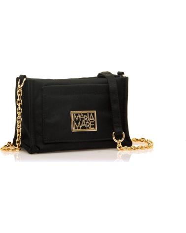 SAC BANDOULIÈRE MARIA MARE DAUMA NOIR AVEC CHAÎNE DORÉE NEGRO