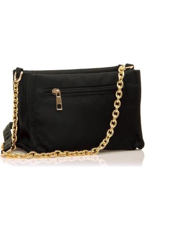 SAC BANDOULIÈRE MARIA MARE DAUMA NOIR AVEC CHAÎNE DORÉE NEGRO