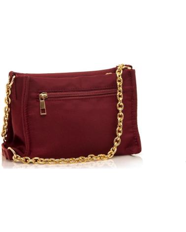 SAC BANDOULIÈRE MARIA MARE DAUMA ROUGE AVEC CHAÎNE DORÉE ROJO