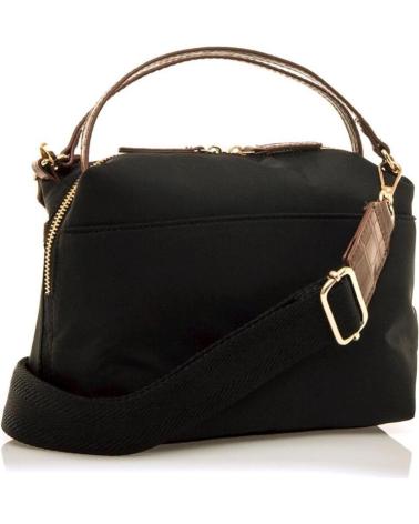 SAC BANDOULIÈRE MARIA MARE HENAR NOIR AVEC POIGNÉES SUPÉRIEURES NEGRO
