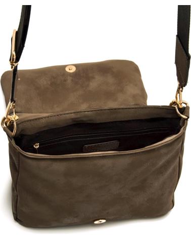 SAC BANDOULIÈRE TRESSÉ MARIA MARE MERA MARRON MARRóN