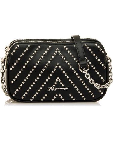 SAC BANDOULIÈRE MARIA MARE MONES NOIR AVEC CLOUS NEGRO