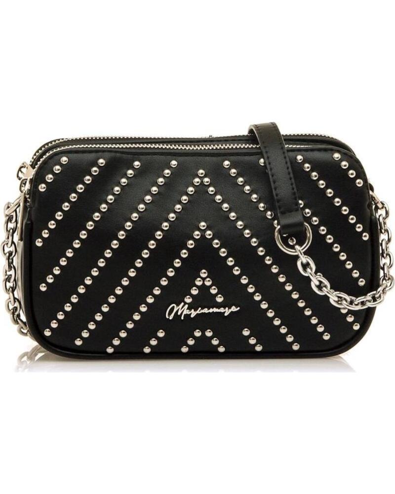 SAC BANDOULIÈRE MARIA MARE MONES NOIR AVEC CLOUS NEGRO
