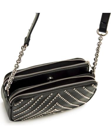 SAC BANDOULIÈRE MARIA MARE MONES NOIR AVEC CLOUS NEGRO
