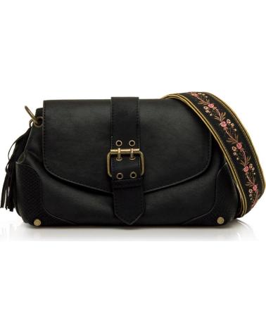 SAC BANDOULIÈRE MTNG SAC4 NOIR AVEC SANGLE RÉGLABLE NEGRO