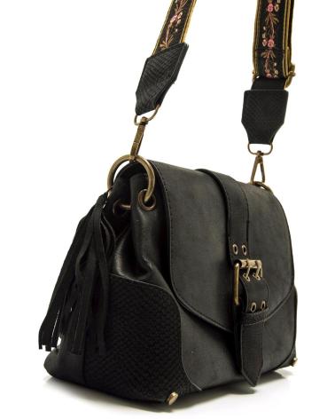 SAC BANDOULIÈRE MTNG SAC4 NOIR AVEC SANGLE RÉGLABLE NEGRO