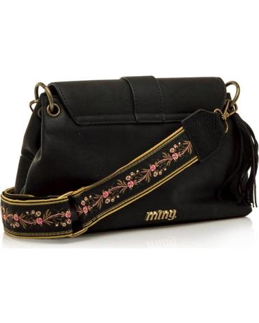 SAC BANDOULIÈRE MTNG SAC4 NOIR AVEC SANGLE RÉGLABLE NEGRO
