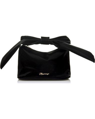 BOLSA MARIA MARE BOW PRETA COM LAÇO DISTINTO NEGRO