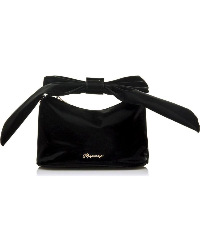 BOLSA MARIA MARE BOW PRETA COM LAÇO DISTINTO NEGRO
