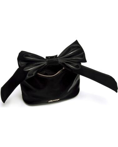 BOLSA MARIA MARE BOW PRETA COM LAÇO DISTINTO NEGRO