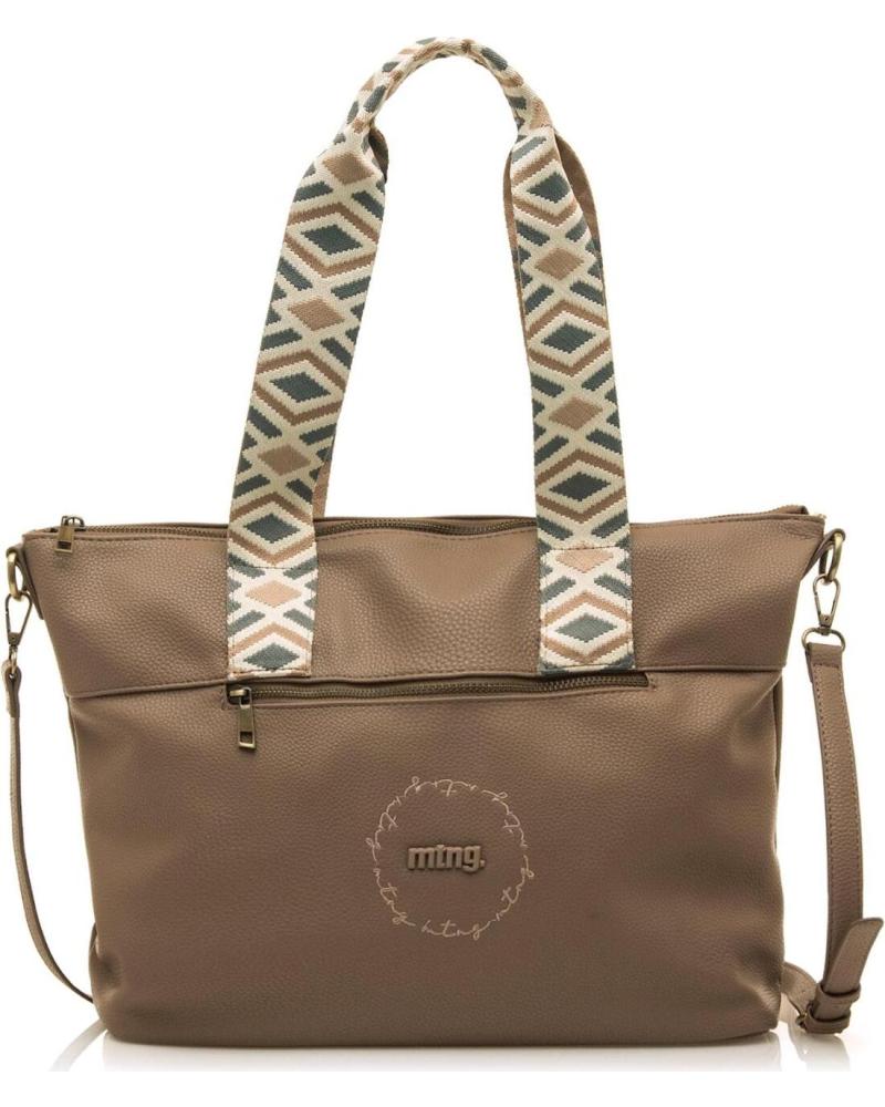 MTNG BOLSO TOTE ADNA MARRÓN | VERSATILIDAD Y ESTILO URBANO MARRóN