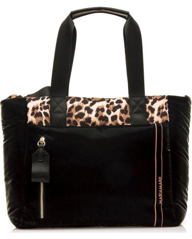 Inizio-MARIA-MARE-BORSA MARIA MARE AILYN NERA: STILE CHIC CON TOCCO ANIMALIER-NEGRO
