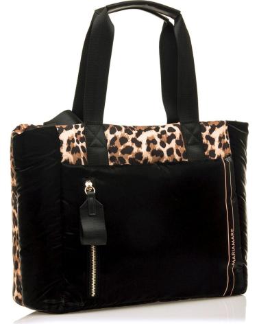 Inizio-MARIA-MARE-BORSA MARIA MARE AILYN NERA: STILE CHIC CON TOCCO ANIMALIER-NEGRO
