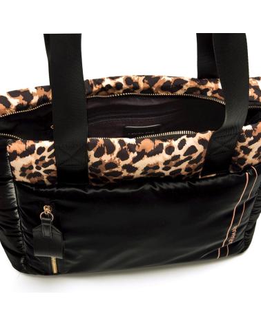 Inizio-MARIA-MARE-BORSA MARIA MARE AILYN NERA: STILE CHIC CON TOCCO ANIMALIER-NEGRO