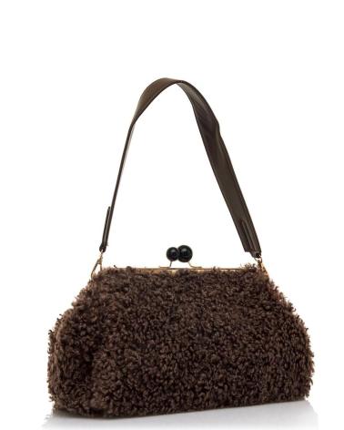 BORSA A MANO MARIA MARE BOLLA MARRONE MARRóN
