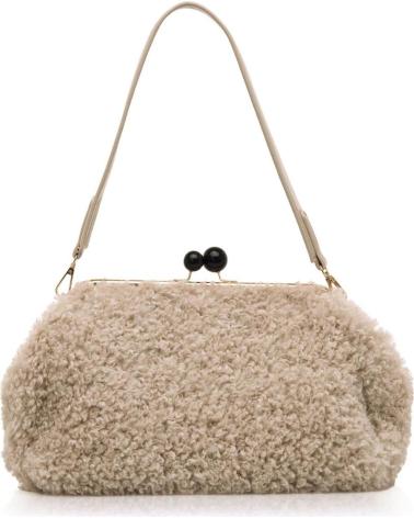 BORSA A MANO MARIA MARE BOLLA BEIGE BEIGE
