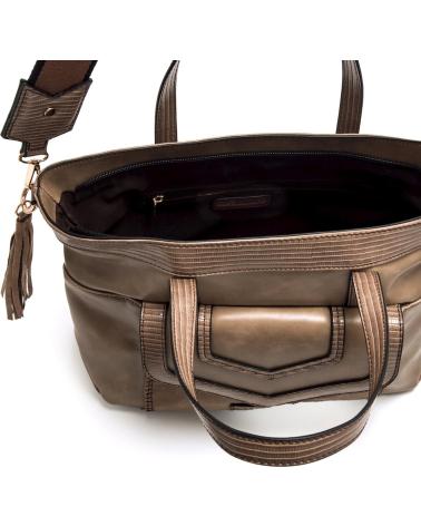 BOLSA TOTE MARIA MARE CHELAN MARROM MARRóN