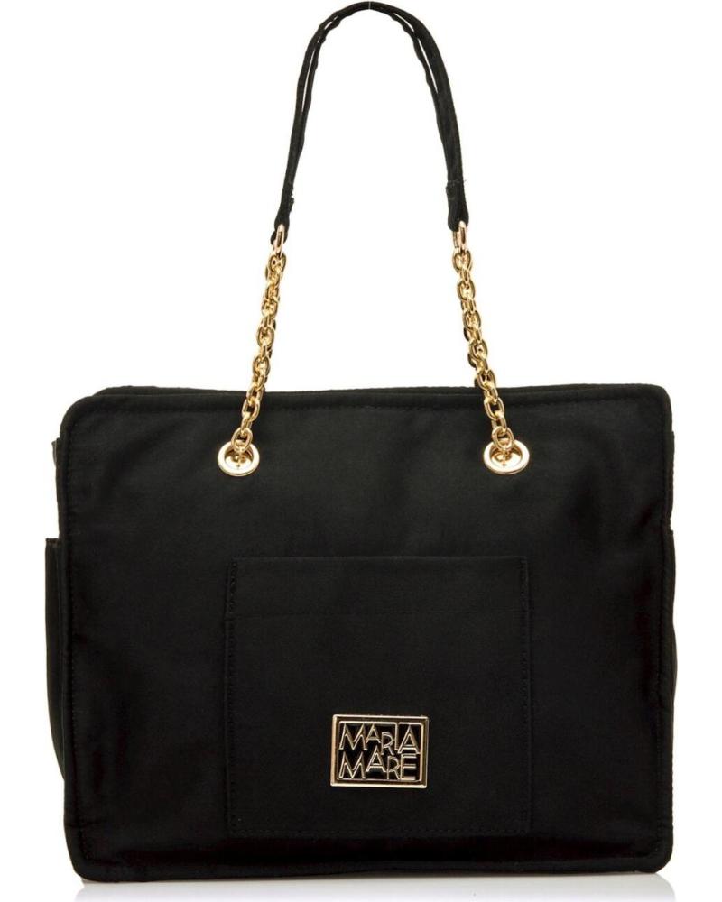 BORSA A SPALLA MARIA MARE DAYAN NERA CON CATENA DORATA NEGRO