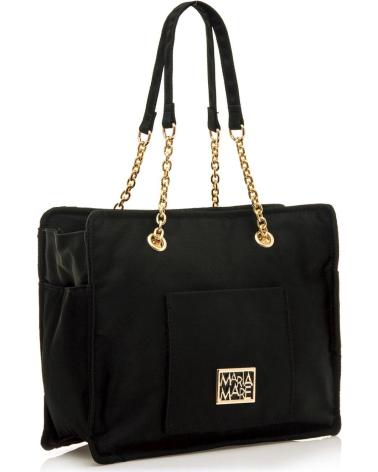 BORSA A SPALLA MARIA MARE DAYAN NERA CON CATENA DORATA NEGRO