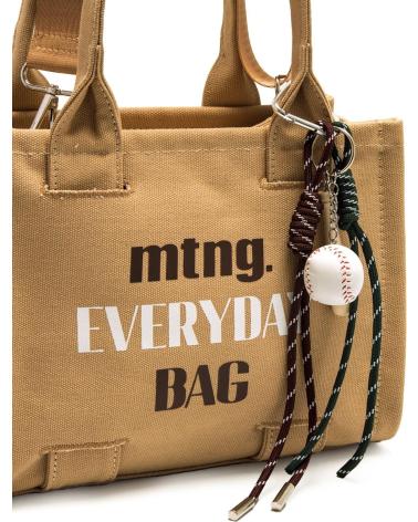 BORSA MTNG EVEN MINI TOTE BEIGE CON TRACOLLA BEIGE
