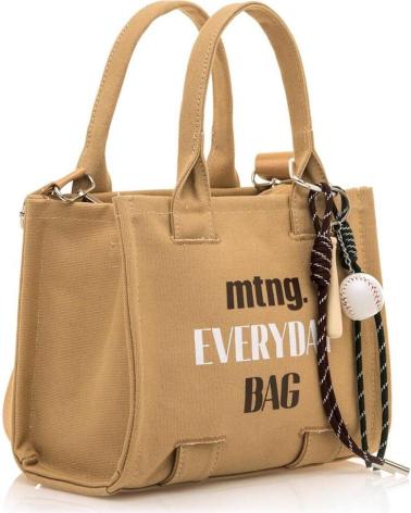 BORSA MTNG EVEN MINI TOTE BEIGE CON TRACOLLA BEIGE