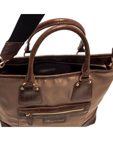 SAC BANDOULIÈRE MARIA MARE HANNI MARRON MARRóN