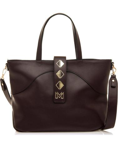 BOLSA MARIA MARE MALLA VERMELHA COM DETALHES METÁLICOS ROJO