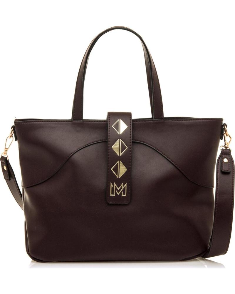 BOLSA MARIA MARE MALLA VERMELHA COM DETALHES METÁLICOS ROJO