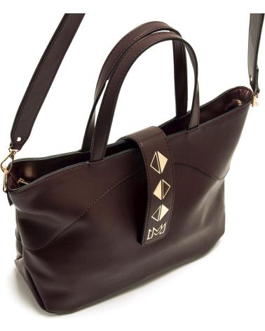 BOLSA MARIA MARE MALLA VERMELHA COM DETALHES METÁLICOS ROJO