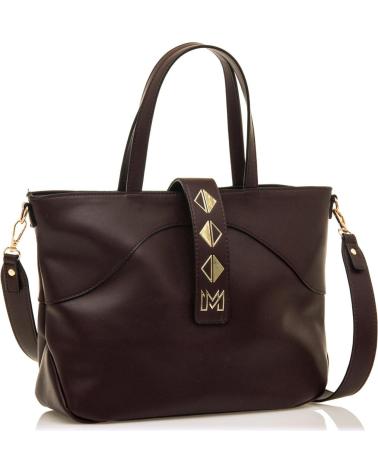 BOLSA MARIA MARE MALLA VERMELHA COM DETALHES METÁLICOS ROJO