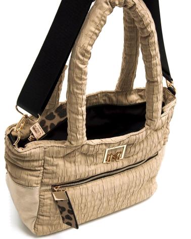 MARIA MARE PEPI BEIGE GESTEPPTE TASCHE BEIGE