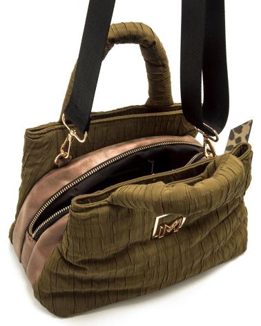 BOLSA A TIRACOLO ACOLCHOADA MARIA MARE PILA VERDE VERDE
