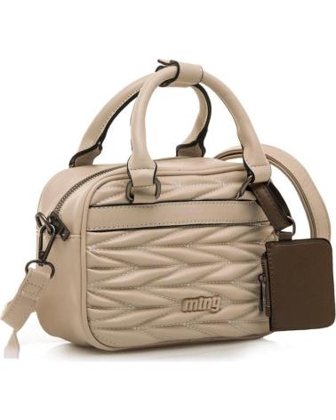 MALA A TIRACOLO MTNG PIPER BEGE ACOLCHOADA BEIGE