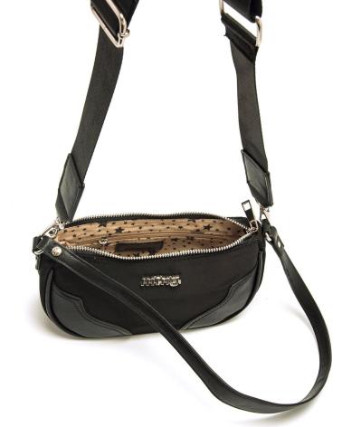 Inizio-MTNG-BORSA A TRACOLLA MTNG SIARA NERA CON DOPPIA TRACOLLA-NEGRO