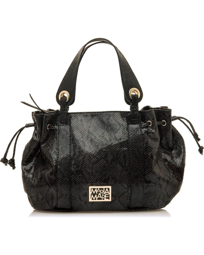 BORSA A MANO MARIA MARE STEF NERA CON DESIGN TRAPUNTATO NEGRO