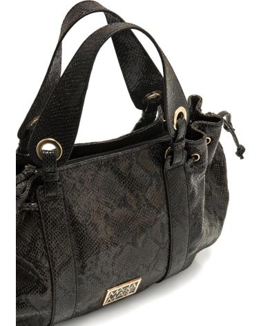 BORSA A MANO MARIA MARE STEF NERA CON DESIGN TRAPUNTATO NEGRO