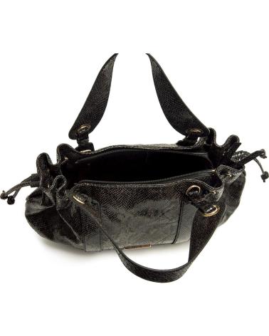 BORSA A MANO MARIA MARE STEF NERA CON DESIGN TRAPUNTATO NEGRO