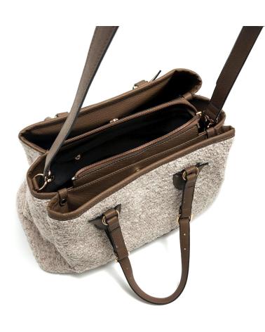 MARIA MARE TAYLA BEIGE CROSSBODY BAG BEIGE