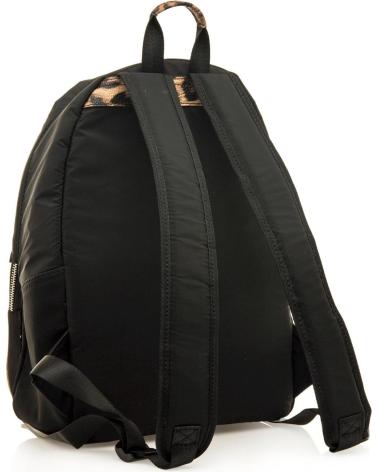 MOCHILA CASUAL MTNG ALELI NEGRA CON CREMALLERA FRONTAL NEGRO