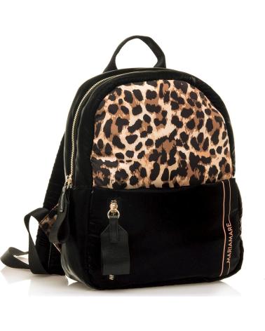 SAC À DOS MARIA MARE ARUNA NOIR À IMPRIMÉ ANIMAL NEGRO