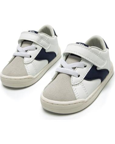 MTNG ZAPATILLAS DE DEPORTE MUSTANG EN COLOR PARA NINO BLANCO