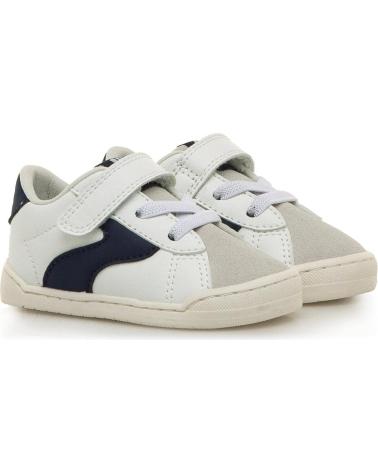 MTNG ZAPATILLAS DE DEPORTE MUSTANG EN COLOR PARA NINO BLANCO