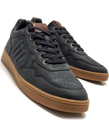 ZAPATILLAS CASUAL MTNG 84823 AZULES CON SUELA CARAMELO AZUL
