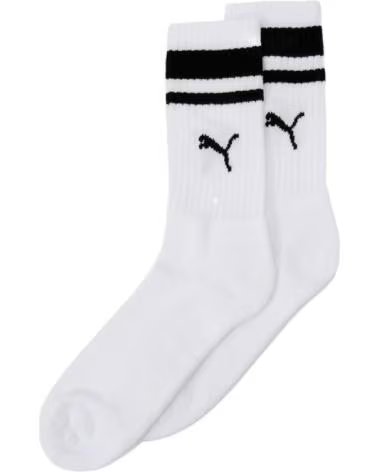 PACK 2 CALCETINES PUMA HERITAGE CREW ALTOS 100000950 - REF 1178495 BLANCO