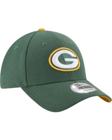 CASQUETTE NEW ERA GREEN BAY PACKERS VERTE AVEC LOGO BRODÉ ET VISIÈRE COURBE VERDE